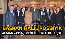 Başkan Halil Posbıyık, Almanya’da Ereğlililerle buluştu