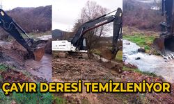 Çayır Deresi temizleniyor