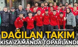 Dağılan takım kısa zamanda toparlandı