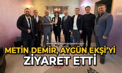 Metin Demir Aygün Ekşi'yi ziyaret etti