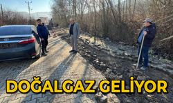 İlçeye doğalgaz geliyor: Çalışmalar başladı