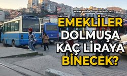 Emekliler dolmuşa kaç liraya binecek?