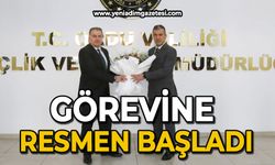 Görevine resmen başladı