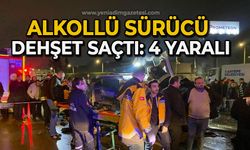 Ters yöne giren alkollü sürücü dehşet saçtı: 4 yaralı