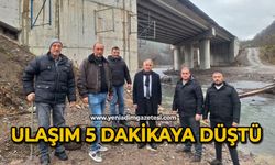 Ulaşım 5 dakikaya düştü