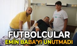 Futbolcular Emin Baba'yı unutmadı