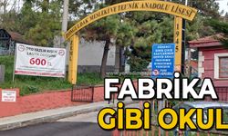 Fabrika gibi okul: Üretmeye, çalışmaya devam ediyorlar