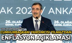 Cumhurbaşkanı Yardımcısı Cevdet Yılmaz'dan enflasyon açıklaması