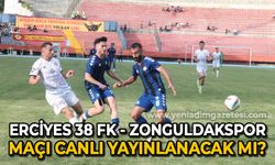 Erciyes 38 FK - Zonguldakspor maçı canlı yayınlanacak mı?