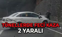 Gökgöl Tüneli'nde feci kaza