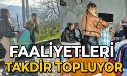 Faaliyetleri takdir topluyor