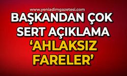 Başkandan çok sert açıklama: ‘Ahlaksız fareler’