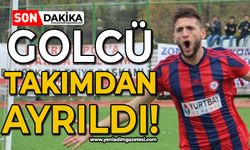 Golcü takımdan ayrıldı!