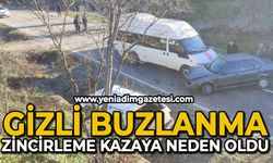 Gizli buzlanma zincirleme kazaya neden oldu