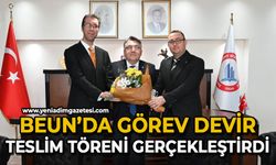 BEUN'da görev devir teslim töreni gerçekleştirildi