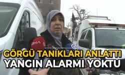 Yangının görgü tanıkları böyle anlattı: "Yangın alarmı yoktu"