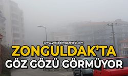 Zonguldak'ta göz gözü görmüyor