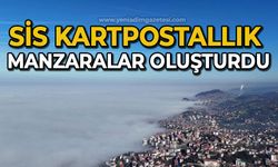 Sis kartpostallık manzaralar oluşturdu