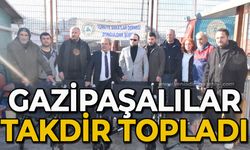 Gazipaşalılar'dan takdir toplayan bir davranış daha!