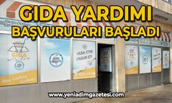 Gıda yardımı başvuruları başladı