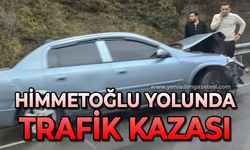 Himmetoğlu mevkiinde trafik kazası: Otomobil sürücüsü direksiyon hakimiyetini kaybetti!