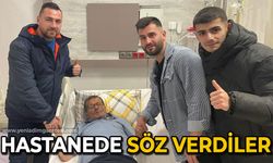 Hastanede söz verdiler