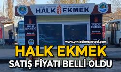 Halk ekmek satış fiyatı belli oldu