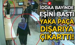 Eşinin oyun oynadığı mekanı basıp zarar verdi, zorla eve götürdü