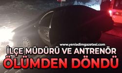 İlçe müdürü ve antrenör ölümden döndü