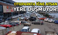 Otoparkta iğne atsan yere düşmüyor