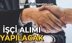 İşçi alımı yapılacak