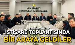 İstişare toplantısında bir araya geldiler