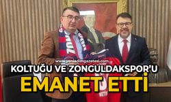 Karaman koltuğu ve Zonguldakspor’u Vural’a emanet etti