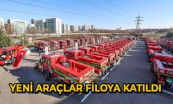 Yeni araçlar filoya katıldı