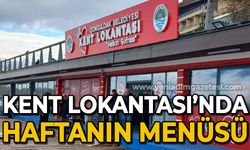 Kent Lokantası'nda haftanın menüsü belli oldu