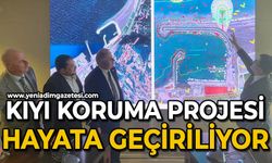 Kıyı koruma projesi hayata geçiriliyor