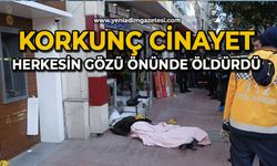 Korkunç cinayet: Herkesin gözü önünde öldürdü