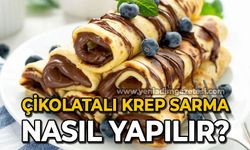 Çikolatalı krep sarma nasıl yapılır?