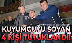 Kuyumcu soygununu gerçekleştiren 4 kişi tutuklandı