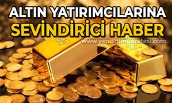 Altın yatırımcılarına sevindirici haber