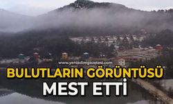 Bulutların görüntüsü mest etti