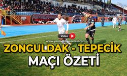 Zonguldak - Tepecik maçı özeti