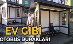 Ev gibi otobüs durakları: Vatandaş hizmetten memnun