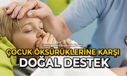 Çocuk öksürüklerine karşı doğal destek