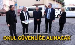 Okul güvenliğe  alınacak