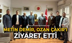 Metin Demir Köstence Başkonsolosu Ozan Çakır'ı ziyaret etti