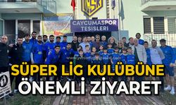 Süper lig kulübüne önemli ziyaret