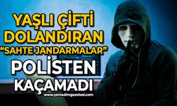 Yaşlı çifti dolandıran ’sahte jandarmalar’ polisten kaçamadı