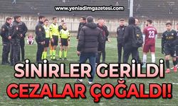 Sinirler gerildi, cezalar çoğaldı