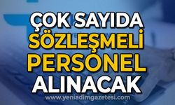 Çok sayıda sözleşmeli personel alınacak